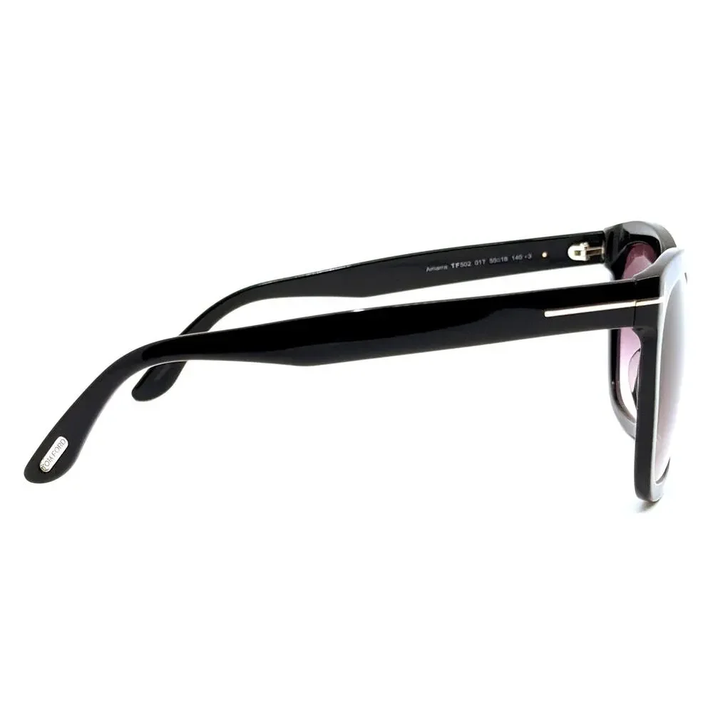 NEW TOM FORD Amarra Sunglasses TF502 01T AUTHENTIC
